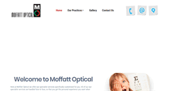 Desktop Screenshot of moffattoptical.co.za